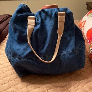 Gap denim tote